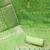green jacquard woven dress material