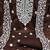 brown cotton embroidered dress material