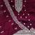 purple cotton embroidered dress material