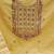 yellow cotton hand embroidery dress material