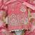 pink chanderi embroidered dress material