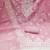 baby pink cotton embroidered dress material