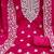 pink cotton embroidered dress material