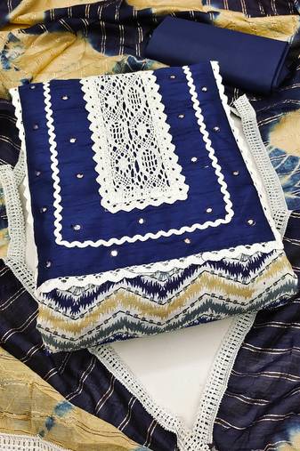 multicolor cotton printed dress material