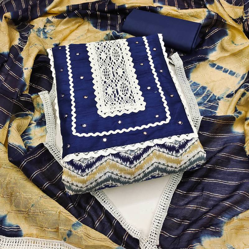 multicolor cotton printed dress material