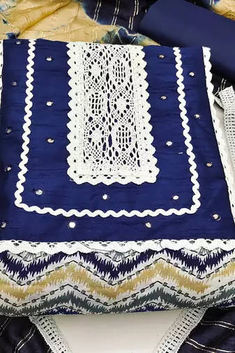 multicolor cotton printed dress material