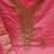 pink cotton hand embroidery dress material