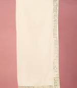 maroon silk blend mirror work dupatta for wedding & festive wear