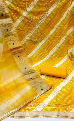 multicolor cotton hand embroidery dress material 2