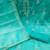 sea green organza embroidered dress material
