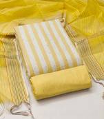 multicolor cotton woven dress material