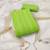 green cotton woven dress material
