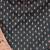 black cotton printed dress material