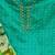 sea green cotton hand embroidery dress material