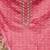 pink cotton hand embroidery dress material