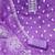 purple organza embroidered dress material