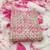 pink cotton embroidered dress material