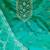sea green cotton hand embroidery dress material