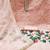 peach cotton hand embroidery dress material