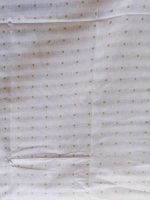 white cotton woven dress material 4