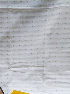 white cotton woven dress material 4
