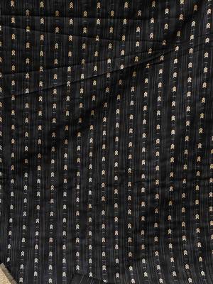 black cotton woven dress material 4