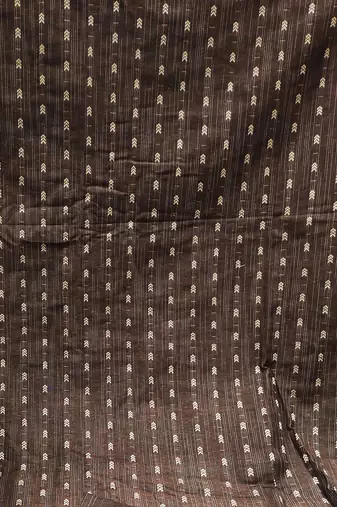 brown cotton woven dress material