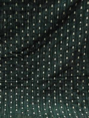 green cotton woven dress material 4