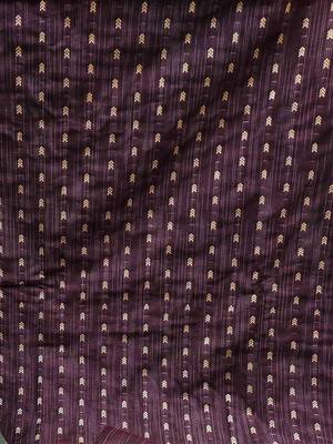 magenta cotton woven dress material 4
