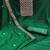 green silk blend embroidered dress material