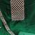 green silk blend embroidered dress material