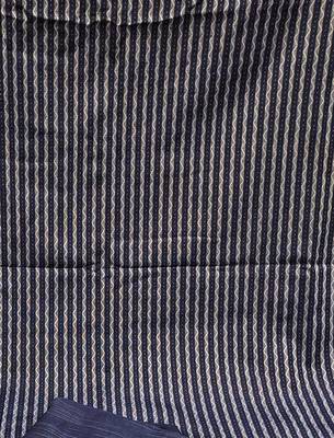 blue cotton woven dress material 4