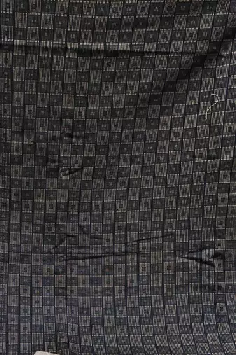 black cotton woven dress material