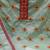 sea green cotton embroidered dress material