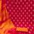 red cotton printed dress material