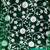 green organza embroidered dress material