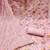 pink organza hand embroidery dress material