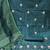 green cotton embroidered dress material