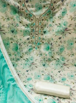 multicolor cotton hand embroidery dress material 4