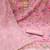 pink organza sequins dress material
