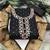 black cotton woven dress material