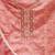 peach cotton woven dress material