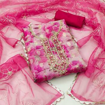 multicolor organza woven dress material 1