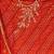 light red cotton hand embroidery dress material