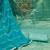 sea green viscose embroidered dress material