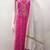 pink cotton hand embroidery dress material