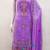 lavender georgette embroidered dress material