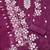 magenta organza embroidered dress material