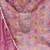 pink organza sequins dress material
