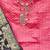 pink cotton woven dress material